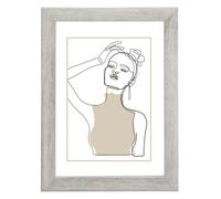 Cornice fotografica in legno ""Copenaghen"", talpa, 20 x 30 cm