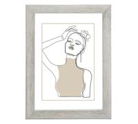 Cornice fotografica in legno ""Copenaghen"", talpa, 40 x 50 cm