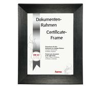 Cornice fotografica in plastica ""Parigi"", nero, 21 x 29,7 cm