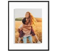 Cornice galleggiante Americanflat in alluminio 16x20 con vetro infrangibile - Utilizzabile come cornice 16x20 o 11x14 - Collezione Signature Floa