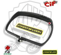 CORNICE GHIERA FARO FANALE ANTERIORE VESPA 50 SPECIAL EFFETTO CARBONIO