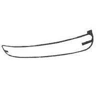 Cornice griglia anteriore per new beetle 1997 al 2000 fendinebbia 1CO805903CGRU