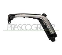 Modanatura destra griglia paraurti anteriore per peugeot 308 2011 al 2013 grigia