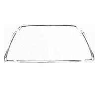 CORNICE GRIGLIA PARAURTI ANTERIORE CROMATA PER MITSUBISHI ASX 10>12 KIT 4 PEZZI