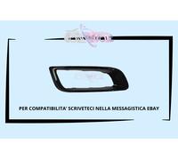 CORNICE GRIGLIA PARAURTI ANTERIORE NERA LUCIDA DX DESTRA PER JAGUAR XJR 2015-