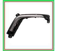 Prasco PG4261244 - CORNICE GRIGLIA SINISTRA PARAURTI CON MODANATURA CROMATA