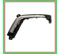 Cornice Griglia Sinistra Paraurti Con Modanatura Grigia Peugeot 308 (T7)-(Anno 2