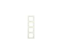 CORNICE HAGER Berker 4 posti bianco lucido 10148982