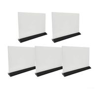 Cornice in acrilico per visualizzazione su entrambi i lati, per matrimoni, compleanni e ambienti professionali (orizzontale, 15 x 10 cm)