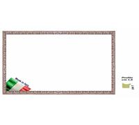 Cornice in argento antico in legno da cm 1,5 per foto,stampe,diplomi,poster