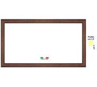 Cornice in legno noce arte povera per foto,stampe , poster Spessore cm 1,5