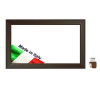 Cornice in legno piombo dark satinato per foto,stampe,attestati. Spessore cm 1,5