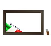 Cornice in legno piombo dark satinato per foto,stampe,attestati. Spessore cm 1,5