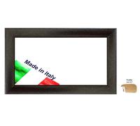 Cornice in legno piombo satinato per foto,stampe,poster,diplomi Spessore cm.2,3