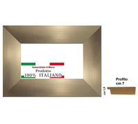 Cornice in legno Piombo satinato per stampe,poster,diplomi,foto. Spessore cm. 7