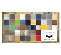 Cornice in MDF Skane per Quadro 34x97cm Melange in Oro Blu con Vetro Acrilico