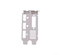 Cornice in metallo per scheda grafica IO Shield piastra posteriore per GTX 730 per 750 1050Ti 1650 - Staffa di protezione antipolvere per EMI 8 cm 12 cm (8 cm)