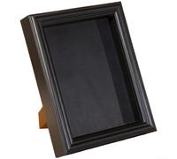 Cornice in vetro a forma di farfalla, confezione da 2, 10,2 x 15,3 cm, scatola per ombre, campione 3D, cornice in pannello di fibra a media densità, decorazione minimalista per casa e ufficio (nero)