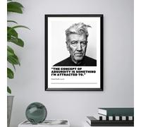 CORNICE INCLUSA 40x30 - David Lynch Quadro Stampa Poster Film Cinema