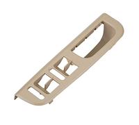 Cornice Interruttori Finestrino Lato Conducente + Maniglie per MK4, Materiale ABS Resistente, Design a Scatto, Utilizzo Conveniente (Beige)