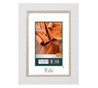 Cornice legno Lela 13x18 cm bianco Bianco