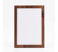 Cornice Magnetica A4 Effetto Legno, Cornice Foto Adesiva da Parete Sottile