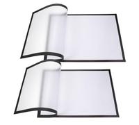 Cornice Magnetica Autoadesiva A3 in Plastica Nera, 2 Set