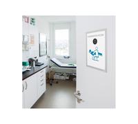 Cornice magnetica Duraframe - A4 - 21 x 29,7 cm - bianco - Durable