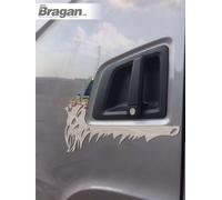Cornice Maniglia Cromata Logo Griffin Scania New Generation R & S Series 2017+