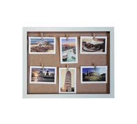 Cornice multifoto da parete Clamp 6 posti