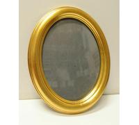 CORNICE OVALE COLOR ORO ANTICO 18 X 24 CENTIMETRI NUOVA