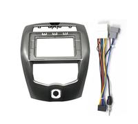 Cornice pannello Per Livina 2013-2016 Pannello Navigazione Stereo Modificato Con Schermo Grande 10,1/9,7 Pollici(Cornice-corda-argento)