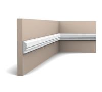 Cornice Parete modanatura aspetto stucco decorativo Cornicione Orac Decor PX116 AXXENT
