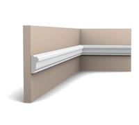 Cornice Parete modanatura aspetto stucco decorativo Cornicione Orac Decor PX117 AXXENT
