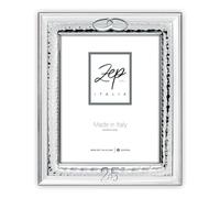 Cornice PAVIA da Tavolo in Silver Plated NOZZE D'ARGENTO per foto 10X15 Verticale, Placcata Argento Made in Italy