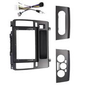 Cornice Per Autoradio Da 9 Pollici Pannello Cruscotto 2 DIN Lettore DVD MP5 E Android Per Nissan Per Tiida Per Latio 2005-2010 AJOHBM(Frame an cord)