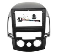 Cornice per autoradio da 9 pollici, pannello stereo 2DIN, cablaggio, connettore, cavo di alimentazione, adattatore, adatto per Hyundai I30 Pannello per autoradio(Frame MT cord-9 inch)