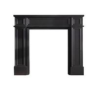 Cornice Per Camino Cornice for caminetto, cornice for elettrico moderno, for mensola in legno, armadietto decorativo for la casa, for, nero(Grande)