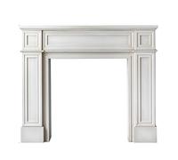 Cornice Per Camino Cornice for mensola del camino for caminetto elettrica moderna europea semplice e cornice for in legno Decorativa for la casa, for, bianca(Grande)