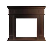 Cornice per camino in legno MDF Divina Fire Cambridge 110x36x100 cm noce Noce