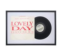 Cornice per dischi in vinile da 30,5 cm, per esporre dischi LP da 30,5 cm e copertina da 30,5 x 30,5 cm, 12 album musicali, 12 dischi jukebox (UX22B1624WW)