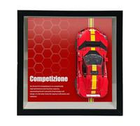 Cornice per display Lego Speed Champions Ferrari 812 Competizione, pannello da parete per Lego 76914, dimensioni: 20 x 20 cm (solo pannello di parete)