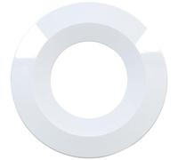 Cornice Per Downlight Bianco Lucido Smussato - LUCECO