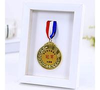 Cornice per Esposizione di Collezioni di Foto, Cornice per più Immagini, medaglie, Porta titoli di Maratona, Scatola portaoggetti per medaglie Militari/di Guerra/Sportive