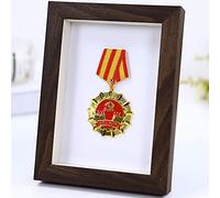 Cornice per Esposizione di Collezioni di Foto, Cornice per più Immagini, medaglie, Porta titoli di Maratona, Scatola portaoggetti per medaglie Militari/di Guerra/Sportive