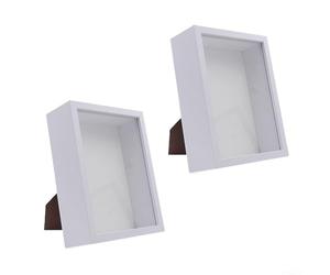 Cornice per esposizione interna per organizzare storie visive tematiche utilizzando fotografie, stampe artistiche, fiori pressati e componenti fatti a mano