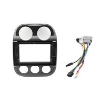 Cornice per fascia radio 10.1 Pollici Autoradio Fascioni Per Jeep Per Bussola Per Patriot 2010-2016(Cavo AN del telaio)