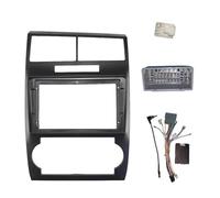 Cornice per fascia radio Per Dodeg Per Charger Per Magnum 2005-2007 Android Audio Radio Telaio Fascia 2Din Dvd Cruscotto Montaggio Kit Pannello Filo Cavo(Filo del telaio)