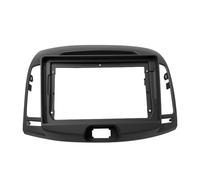 Cornice per fascia radio Per Hyundai Per Elantra Per Avante 2006-2011 9 Pollici Radio Auto Fascia Cruscotto Trim Kit Cornice Pannello GPS Navigazione(Solo cornice nera)