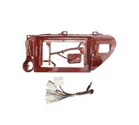 Cornice per fascia radio Per Toyota Per Hilux Per Revo Per Vigo Per IMV 2016 10.1 Pollici Auto Telaio Fascia Adattatore Android Radio Cruscotto Montaggio Pannello(Frame Cable LHD W)